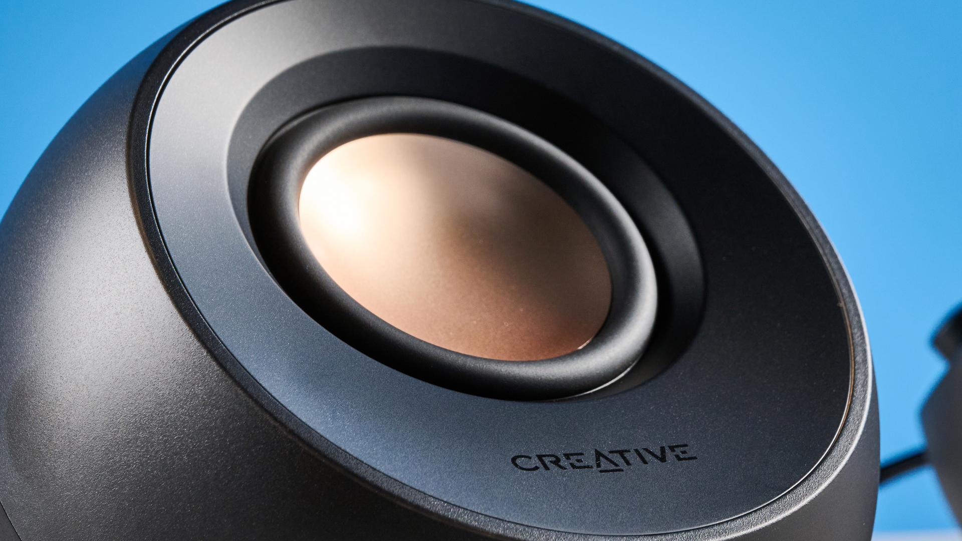 Black Creative Pebble X Plus computer speakers