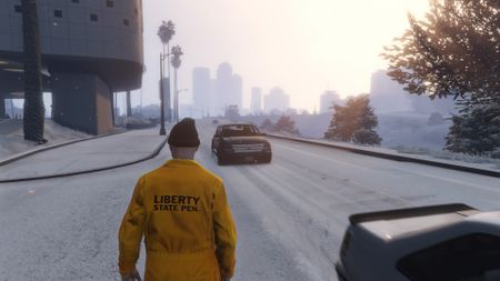 GTA Online snow