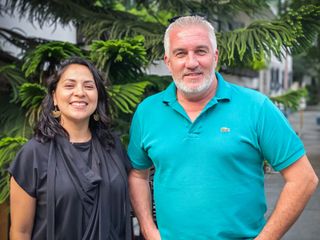 TV tonight – Paul with his Mexican guide Anais.
