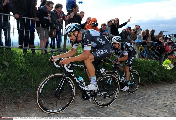 Tom Boonen on the Koppenberg
