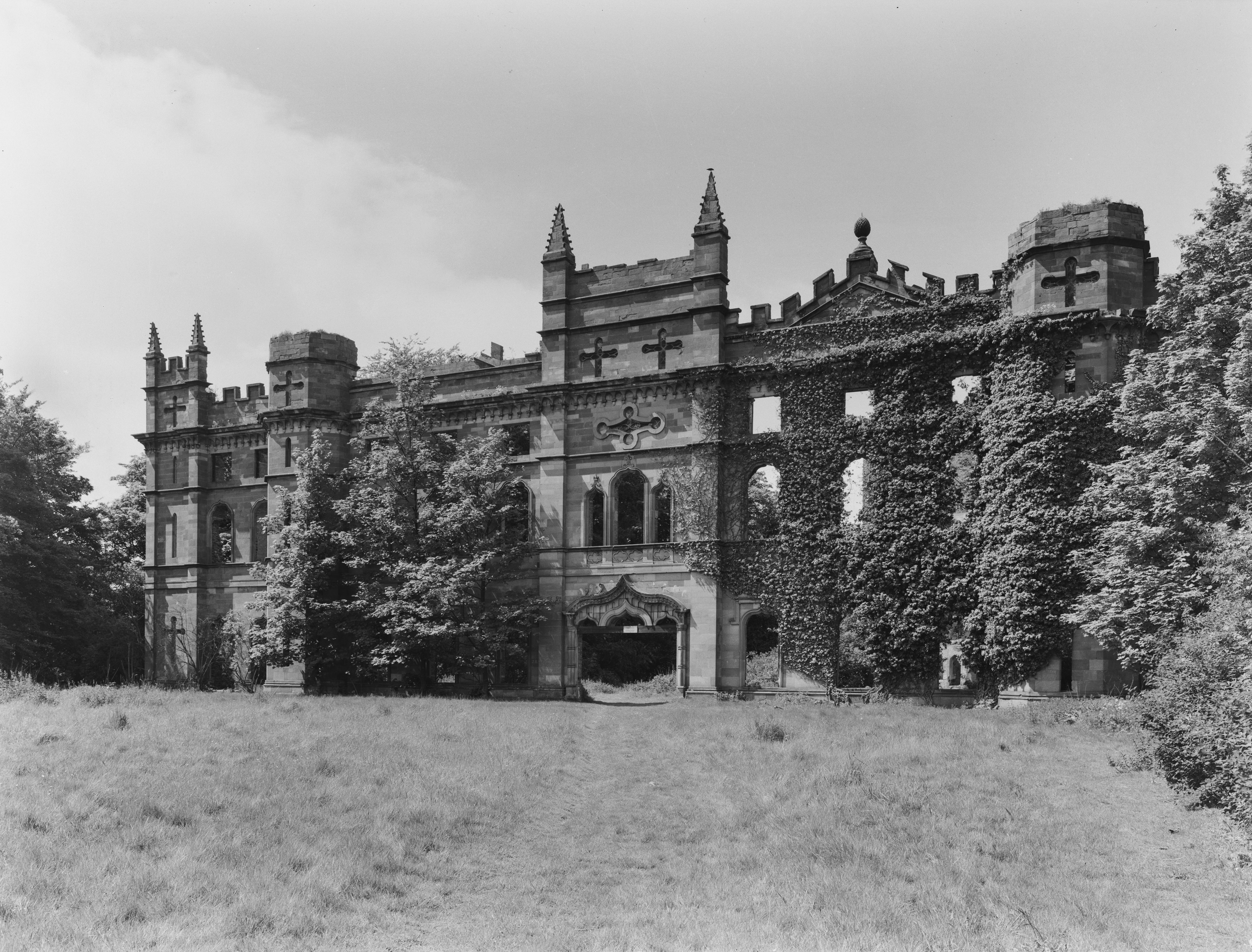 Long lost houses photographed for Country Life