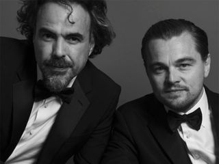 Leonardo DiCaprio And Alejandro Inarritu At The Golden Globes 2016