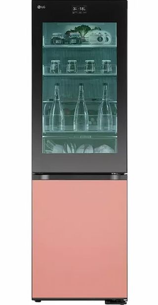 An LG InstaView fridge freezer