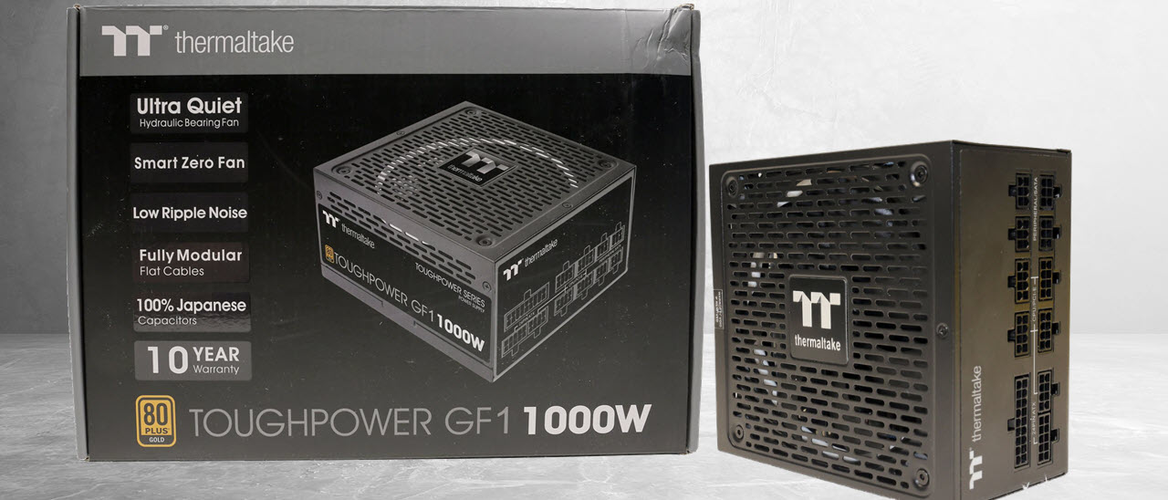 Alimentation PC Thermaltake Toughpower GF3 1000W ATX 3.0 - 80+