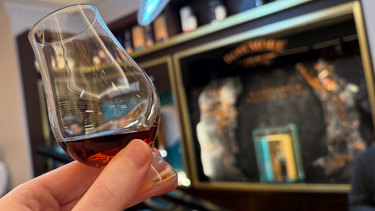 Taste testing the £4,600 Glenlivet 40 Year Old whisky with Cask Master Kevin Balmforth