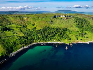 Murlough Bay ,Benmore ,Fair Head Co. Antrim Northern Ireland Aerial