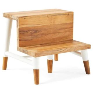 Teak Step Stool