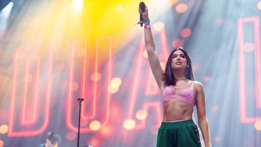 Dua Lipa performs on the John Peel Stage on day 2 of the Glastonbury Festival 2017 ahead of her Friday headline set at Glastonbury 2024