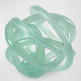 Tizo Glass Knot Decorative Accent