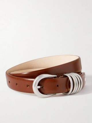 Hollyhock Leather Belt