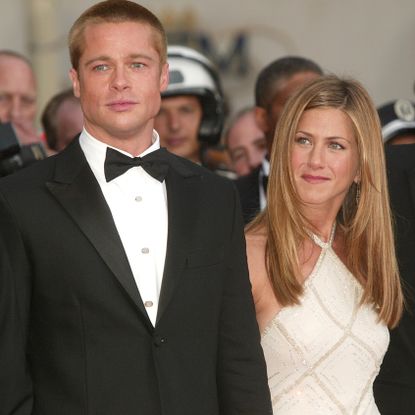 Brad Pitt and Jennifer Aniston during their marriage in the early 2000s