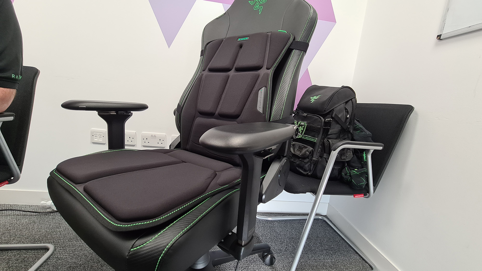 Razer s bringing good vibrations to Razercon with a 300 vibrating seat cushion PC Gamer