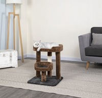 Go Pet Club 23-in Faux Fur Cat Tree RRP: $59.99 | Now:$31.99 | Save: $28.00 (47%)