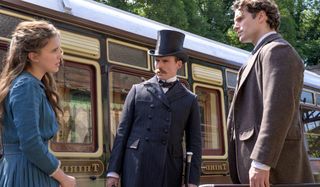 Enola, Mycroft and Sherlock Holmes in Netflix film