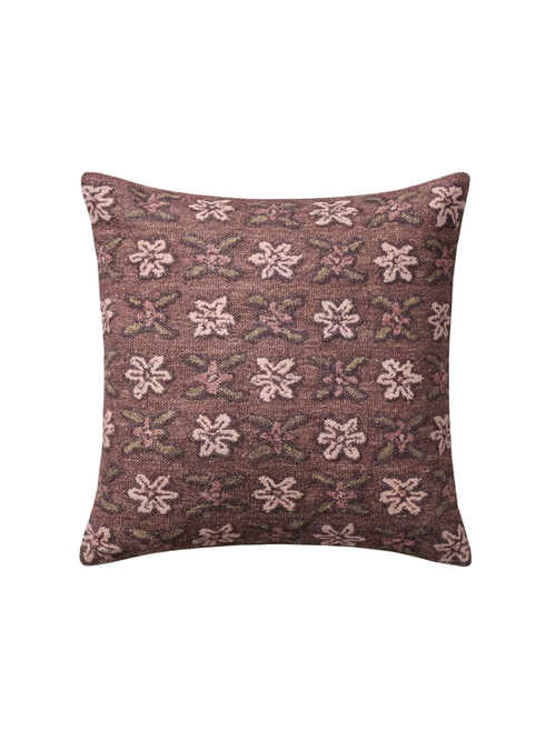 Wally Pillow - Pink Multi 18" X 18"