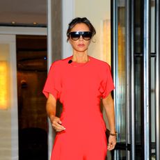 Victoria Beckham photographed on the street