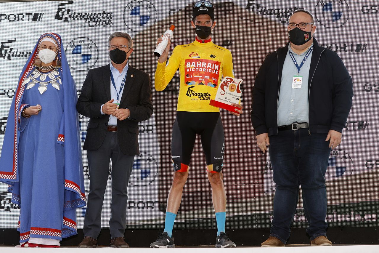 Vuelta a Andalucia - Ruta Del Sol 2022 - 68th Edition - 4th stage Cullar Vega - Baza 165,6 km - 19/02/2022 - Wout Poels (NED - Bahrain Victorious) - photo Luis Angel Gomez/SprintCyclingAgency&Acirc;&copy;2022