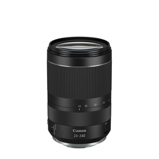 Canon RF 24-240mm F4-6.3 IS USM on a white background