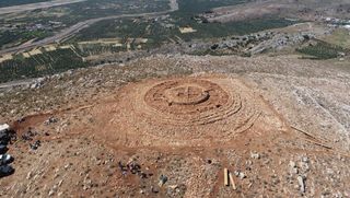 A bird's-eye view of the 4,000-year-old structure