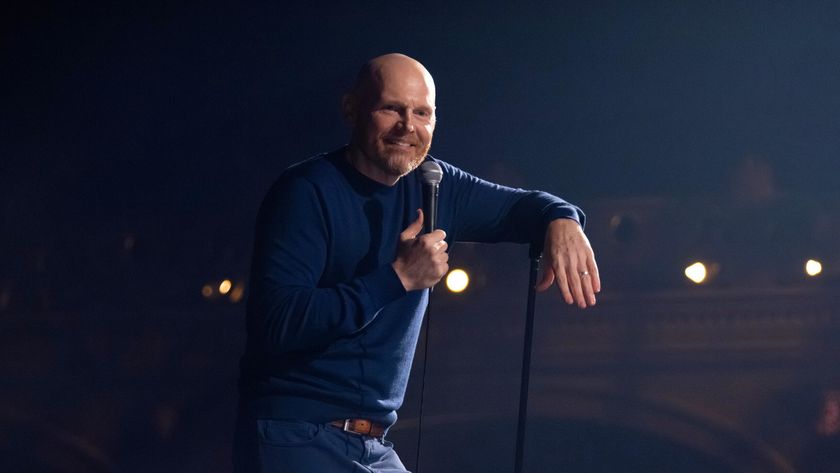 Bill Burr on stage in Bill Burr: Drop Dead Years