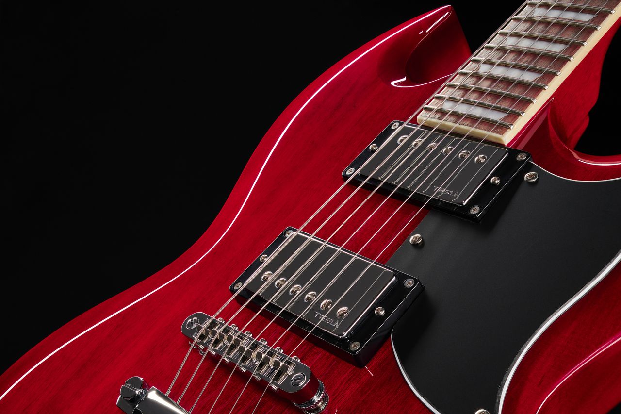 Harley Benton DC-Custom II closeups