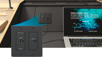 A transmitter running a USB-C for screensharing.