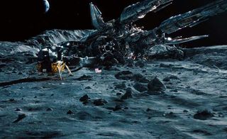 Tranquility Base transformed: Teaser for "Transformers: Dark of the Moon" reveals an alternate Apollo 11.