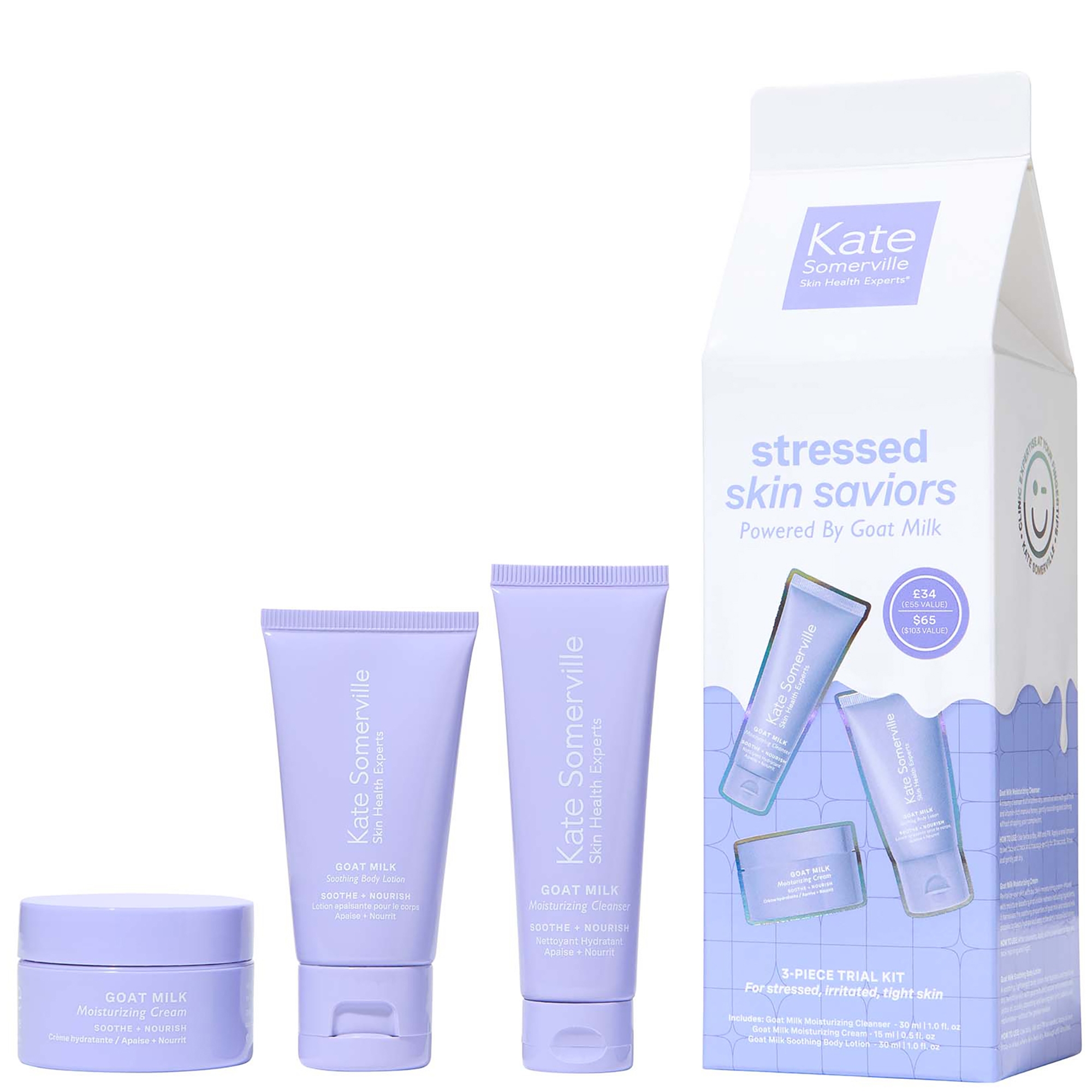 Kate Somerville Stressed Skin Saviors Worth £55