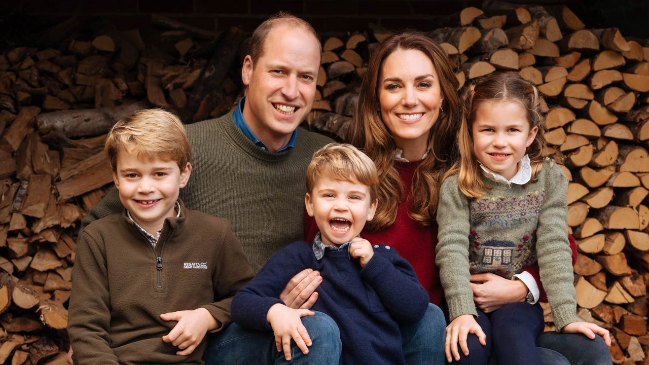 Prince William, Kate Middleton, and family