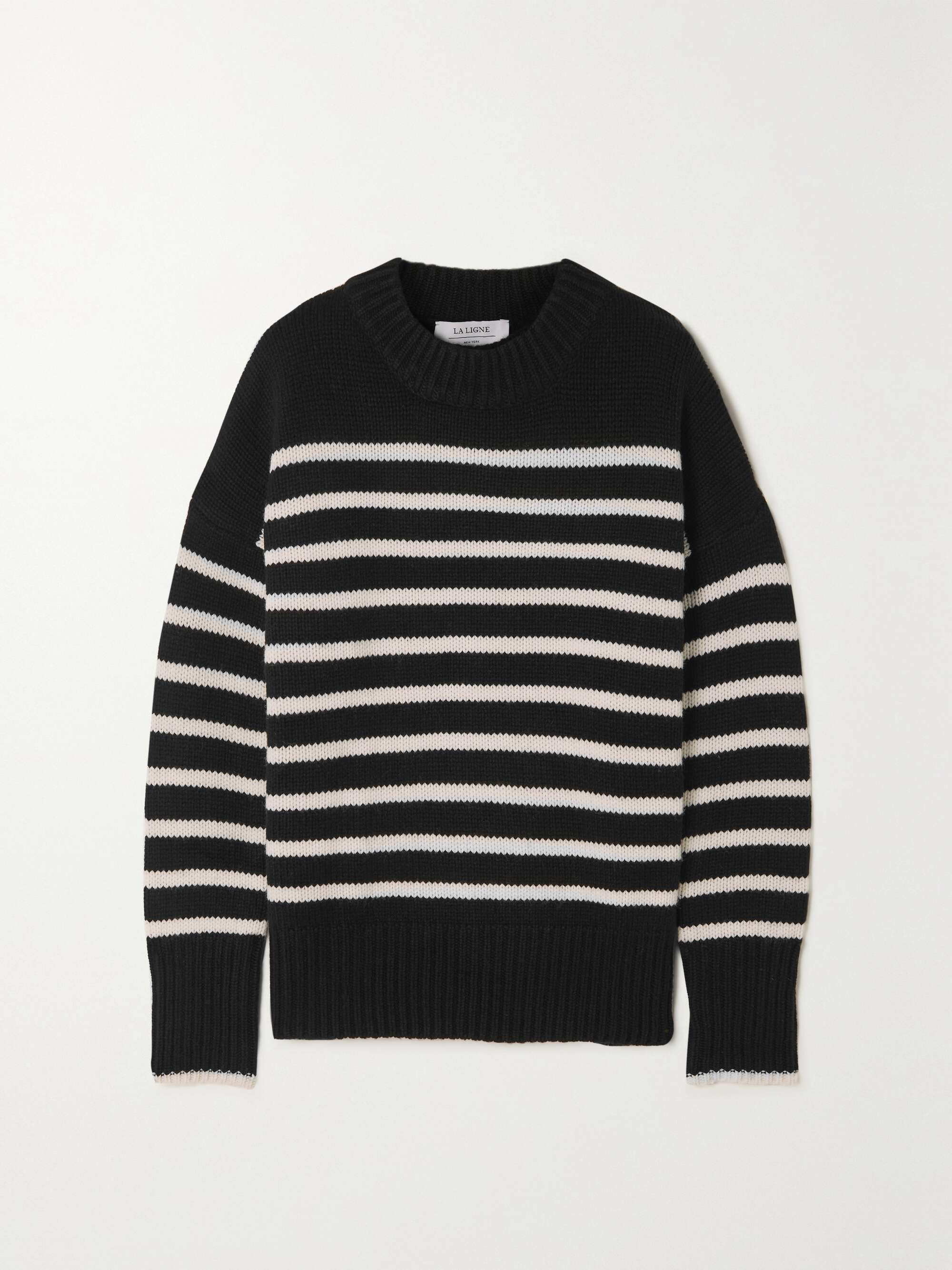 Marin Striped Wool and Cashmere-Blend Sweater