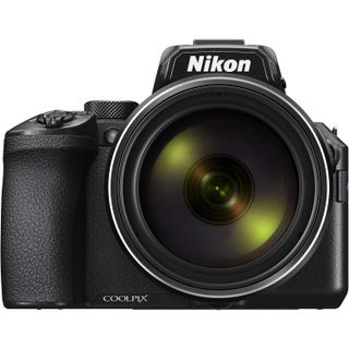 Nikon Coolpix P950 on white background