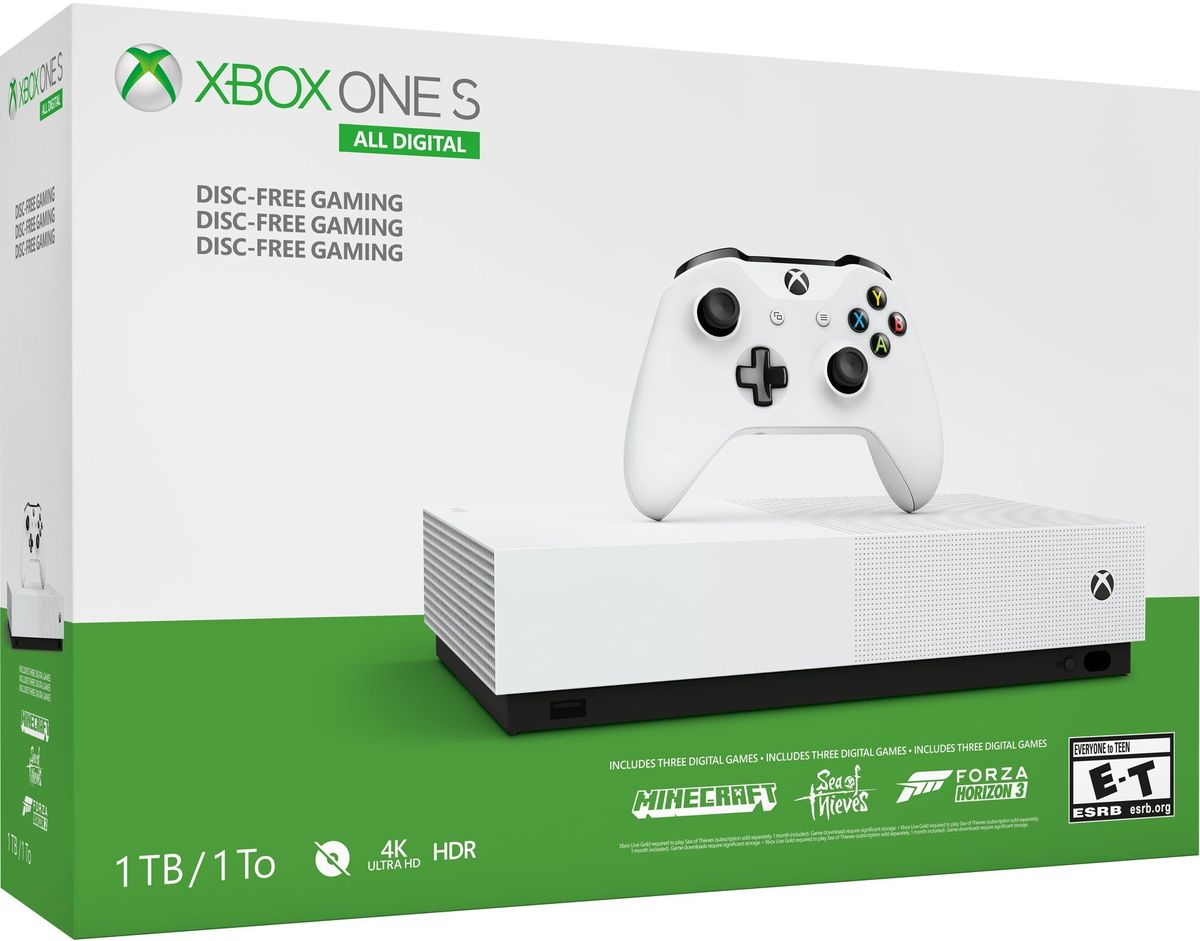 Xbox One S All-Digital Edition vs. Xbox One S: Which should you buy ...