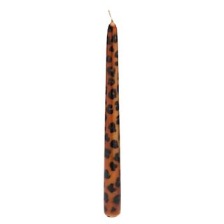 Leopard-Print Candles Set of Two