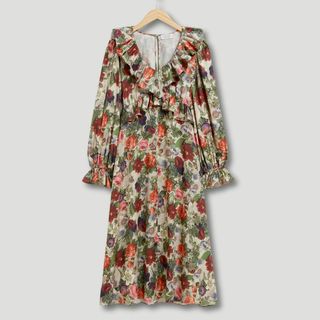 &OtherStories Floral Ruffle Dress