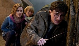 Harry Potter And The Deathly Hallows; Part 2, does Harry have a mustache?