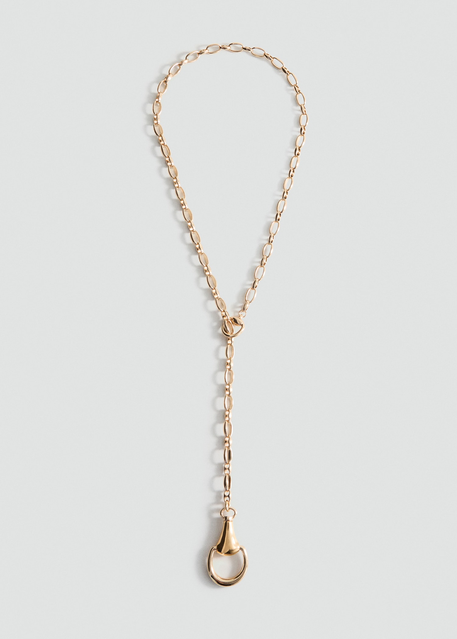 Metallic Beaded Pendant Collar - Women | Mango Usa