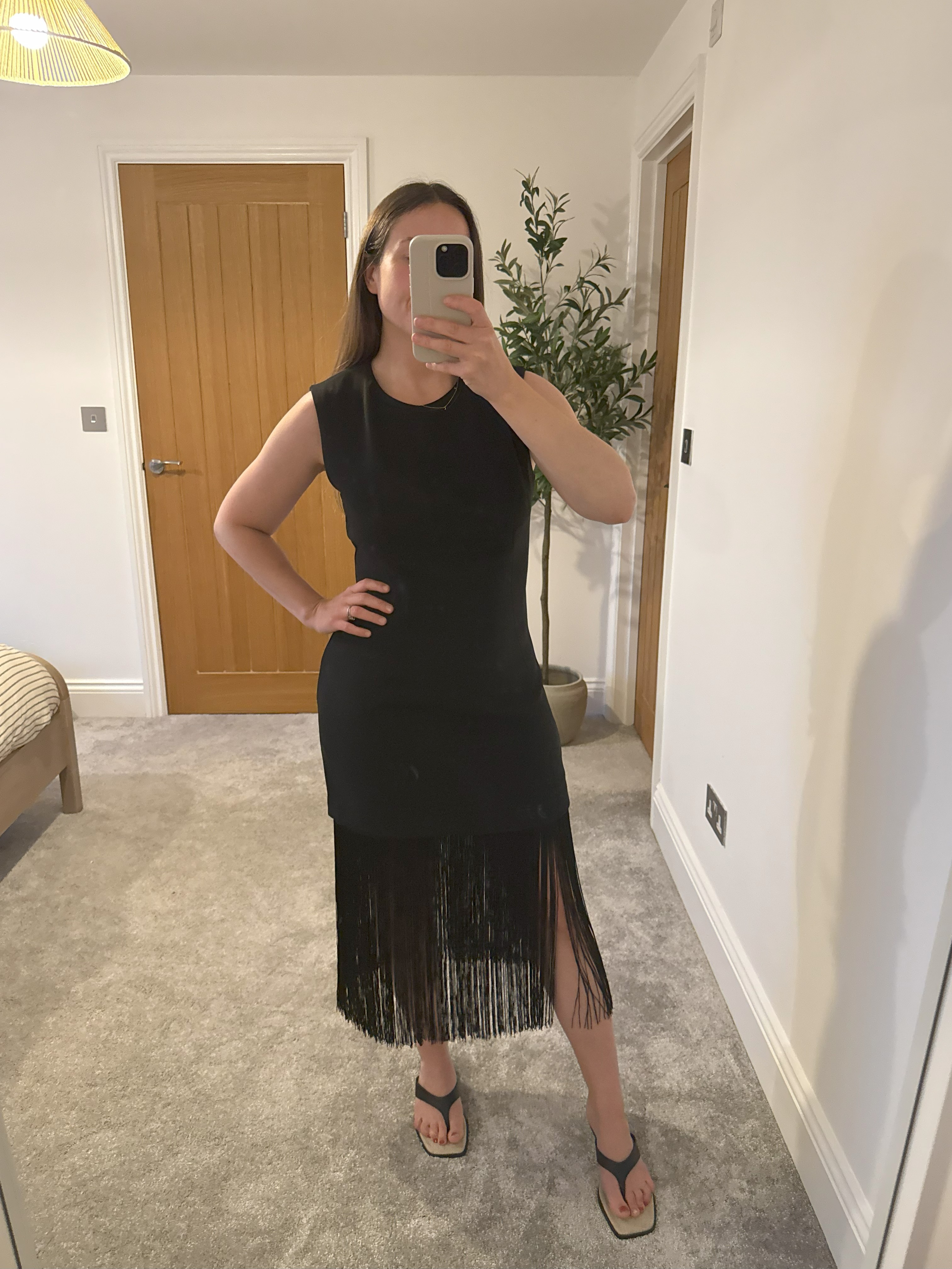 Emily Dawes wears petite M&S dresses
