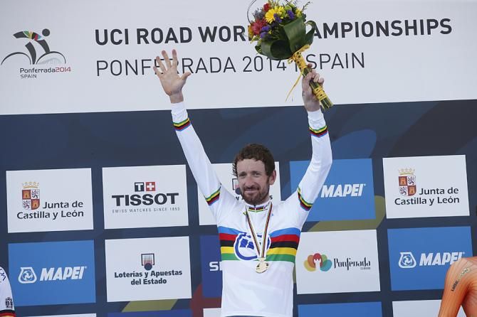 2014 world time trial champion Bradley Wiggins