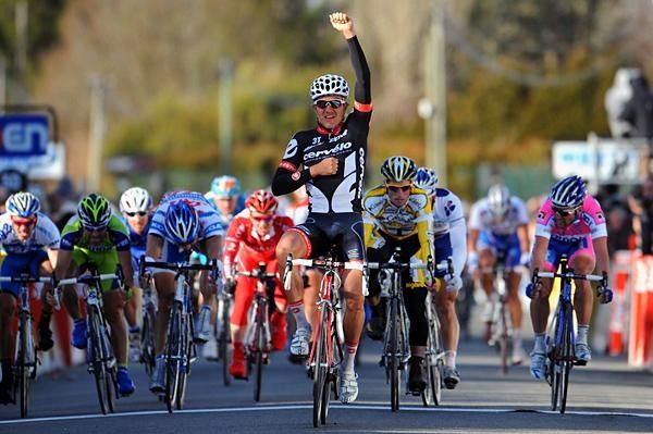 Heinrich Haussler (Cerv&eacute;lo TestTeam) didn't leave too early as he had feared, and claimed victory.