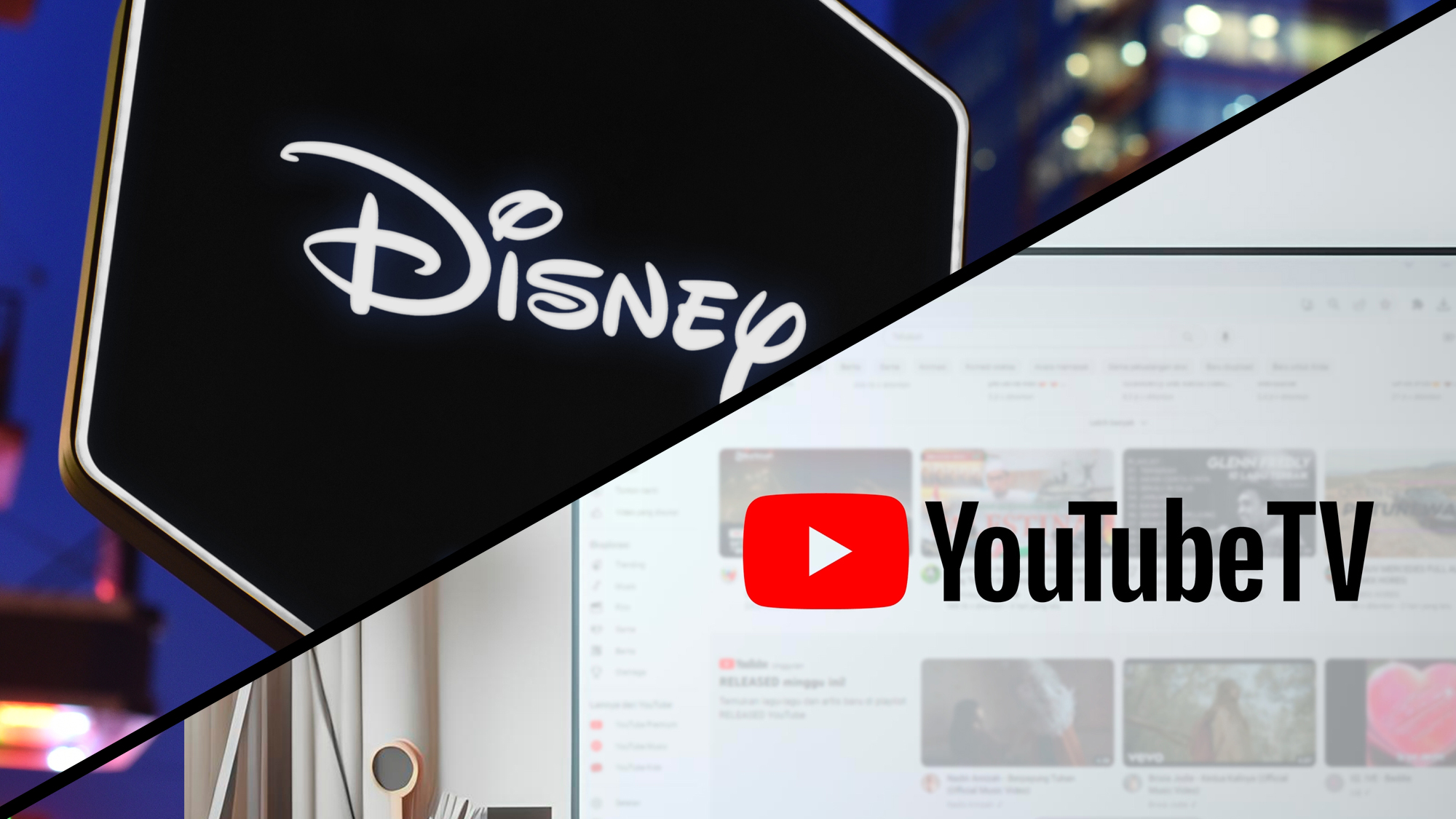 Disney vs YouTube TV