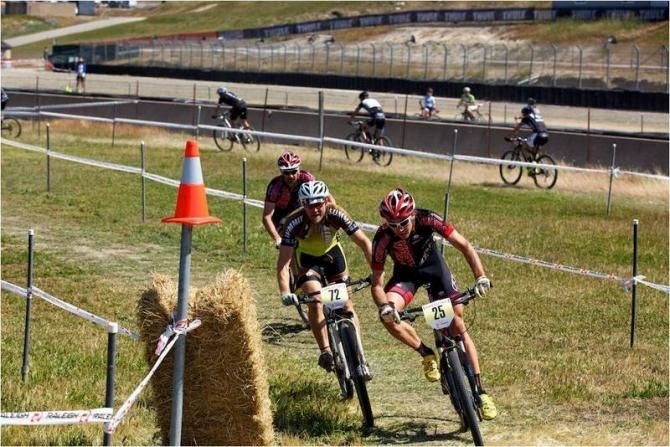 Colin Cares (Kenda Felt) took an early lead, competing against a stacked field