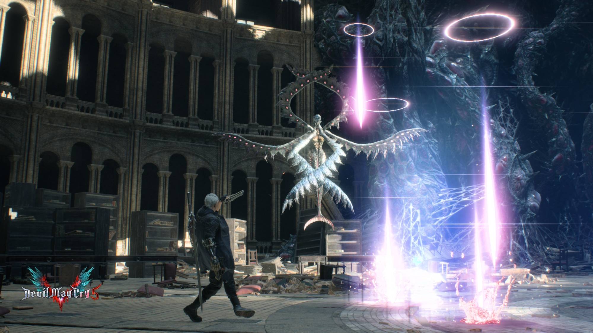 اسکرین شات بازی Devil May Cry 5 در نینتندو سوییچ 2 گرفته شده است