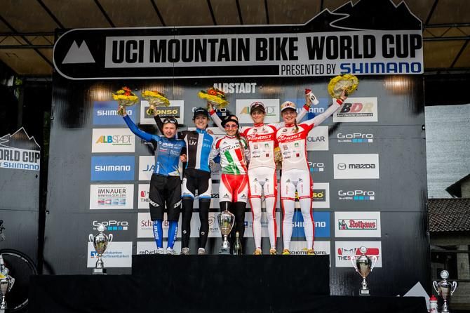 Eva Lechner (Colnago Sudtirol) topped the podium in the Albstadt World Cup XC