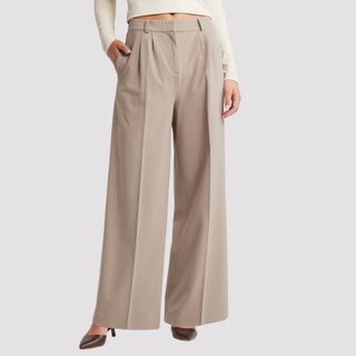 Image of wide leg trousers