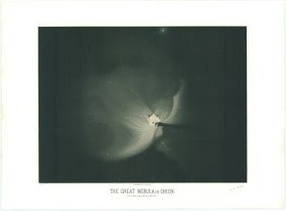 An 1882 drawing of the Orion Nebula