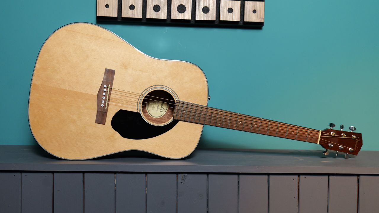 Best acoustic guitars for beginners: Fender CD-60S