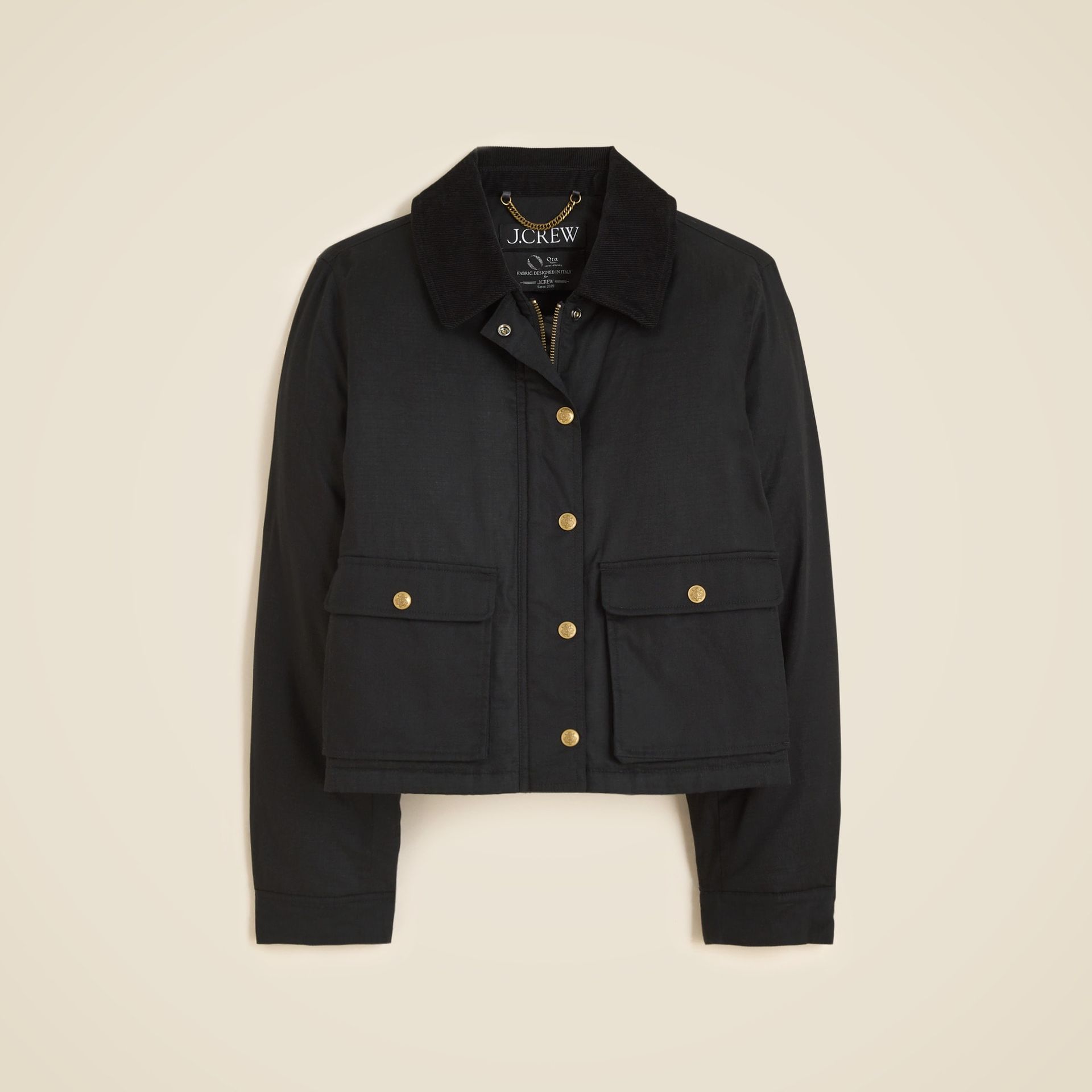 Cropped Barn Jacket™ in Ripstop Cotton