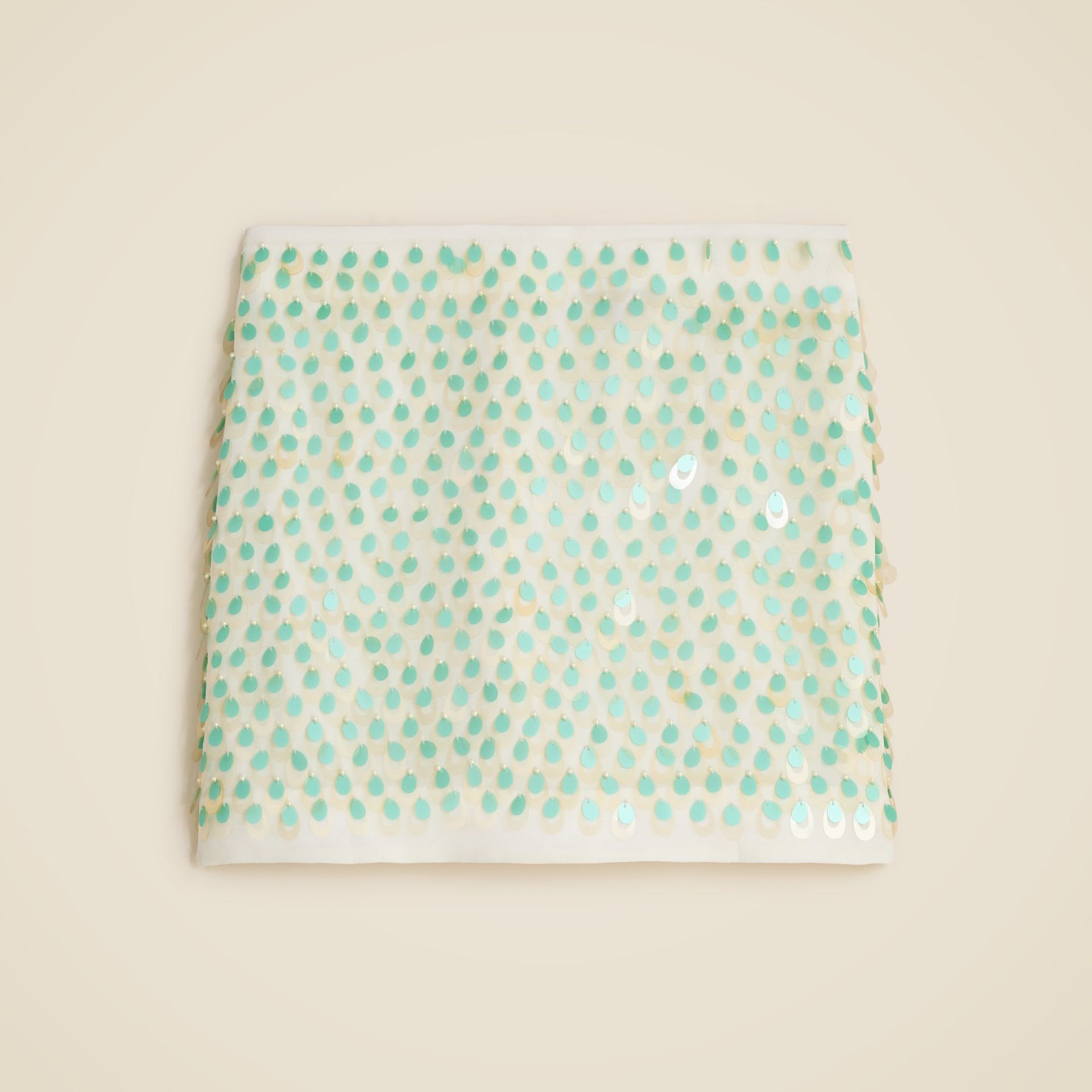 Collection Teardrop Sequin Mini Skirt