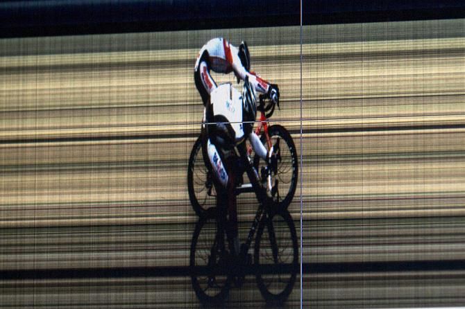 The photo finish between Albert and van der Poel