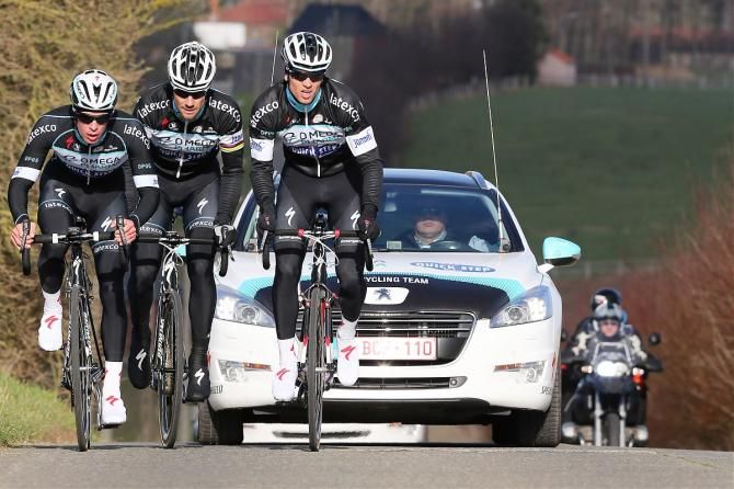Tom Boonen, Zdenek Stybar and Iljo Keisse